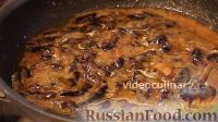 Фото приготовления рецепта: Волованы с марципаном и консервированными персиками, из слоёного теста "наоборот" - шаг №19