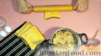 Фото приготовления рецепта: Ленивые пирожки из хлеба - шаг №5