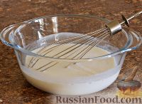 Фото приготовления рецепта: Виноградно-йогуртовое желе - шаг №9