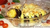 Фото к рецепту: Запеканка из картофеля и баклажанов (в духовке)
