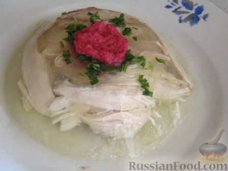 Заливное из курицы рецепт с фото | Волшебная rage-rust.ru