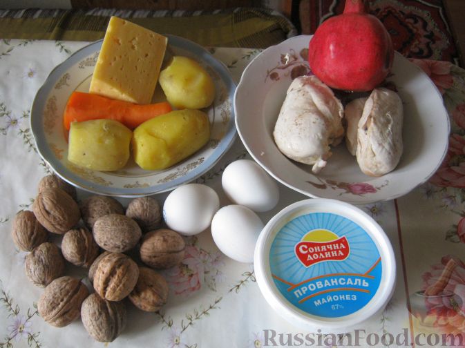 Салат «Шапка Мономаха» – пошаговый рецепт приготовления с фото