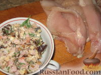 Фото приготовления рецепта: Куриные грудки с финиками - шаг №2