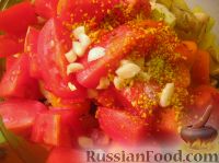 Фото приготовления рецепта: Картофель с овощами в рукаве - шаг №7