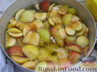 Фото приготовления рецепта: Аджика с помидорами и яблоками - шаг №3