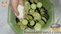 Фото приготовления рецепта: Жареные баклажаны на зиму (без стерилизации) - шаг №1