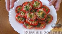 Фото приготовления рецепта: Закусочные помидоры с итальянским акцентом - шаг №6