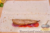 Фото приготовления рецепта: Рыба в хлебе, по-турецки (балык экмек) - шаг №9