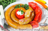 Фото к рецепту: Ведарай (литовская картофельная колбаса)