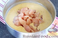 Фото приготовления рецепта: Запеканка из рисовой лапши, с курицей - шаг №10