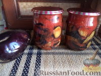 Фото приготовления рецепта: Жареные баклажаны в томате - шаг №11