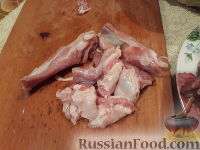 Фото приготовления рецепта: Капуста, тушенная с телятиной - шаг №3