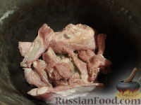 Фото приготовления рецепта: Капуста, тушенная с телятиной - шаг №4