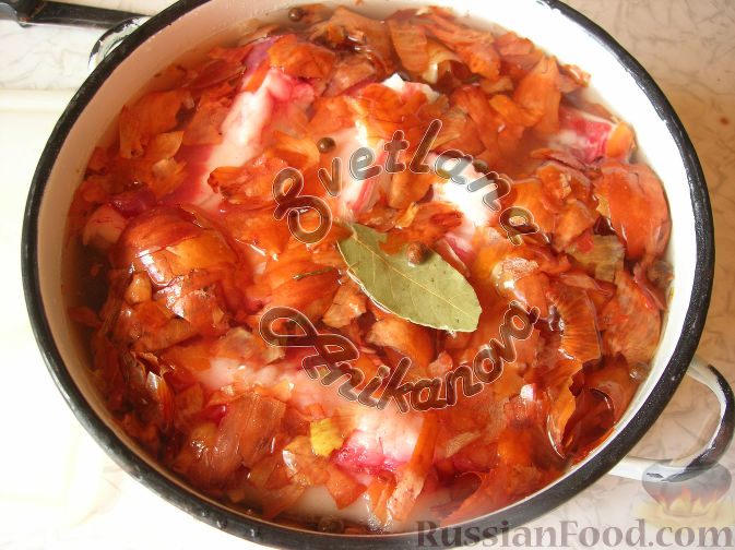 Сало в луковой шелухе (просто и вкусно) - пошаговый рецепт с фото на ремонты-бмв.рф