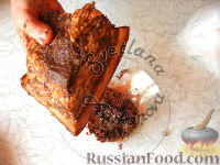 Фото приготовления рецепта: Засолка сала в луковой шелухе - шаг №5