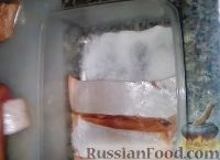Фото приготовления рецепта: Засолка красной рыбы в домашних условиях - шаг №4