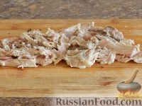 Фото приготовления рецепта: Суп "Строганов" с курицей и шампиньонами - шаг №10