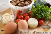 Фото приготовления рецепта: Салат с маринованными мидиями - шаг №1