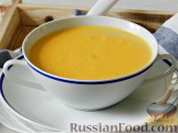 Фото приготовления рецепта: Суп-пюре из тыквы, с беконом и орехами - шаг №13