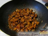 Фото приготовления рецепта: Лапша с мясом в остром соусе - шаг №5