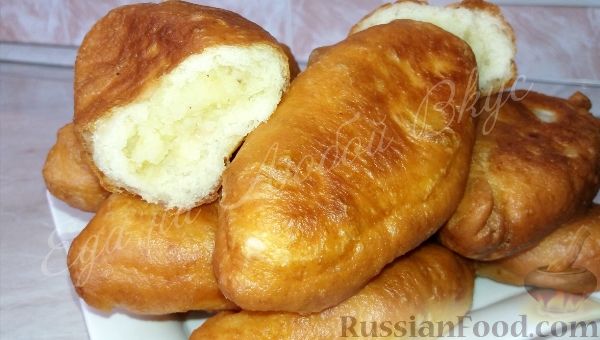 Пирожки с картошкой., пошаговый рецепт на ккал, фото, ингредиенты - Lyuba