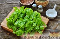 Фото приготовления рецепта: Салат с тунцом и анчоусами - шаг №2