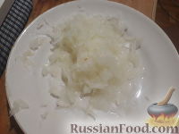 Фото приготовления рецепта: Картофельная запеканка с грибами (в мультиварке) - шаг №8