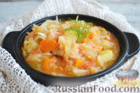 Фото к рецепту: Картофельный суп с квашеной капустой