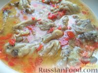 Фото приготовления рецепта: Чахохбили (Кавказское блюдо из курицы или утки) - шаг №11