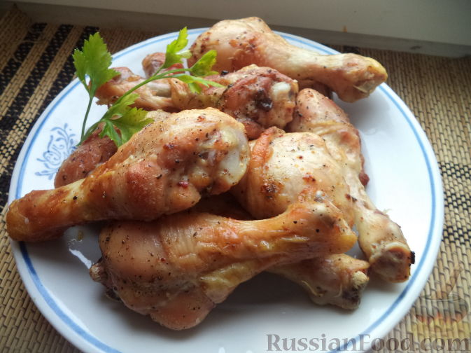 Рецепт: как приготовить вкусные куриные ножки в духовке