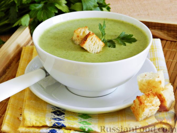 Сливочный суп из цветной капусты и брокколи