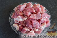 Фото приготовления рецепта: Макароны с мясом (в горшочках) - шаг №3