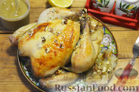 Фото к рецепту: Запеченный цыпленок