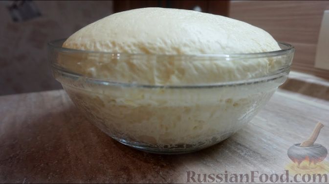 Тесто дрожжевое на сметане рецепт с фото пошагово