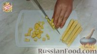 Фото приготовления рецепта: "Шустрый" салат с сухариками - шаг №5