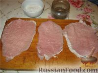Фото приготовления рецепта: Отбивные из свинины - шаг №3