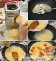 Фото приготовления рецепта: Гренки с сыром - шаг №3
