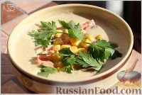 Фото приготовления рецепта: Сливочный крем-суп-пюре с семгой - шаг №6