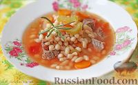 Фото к рецепту: Суп фасолевый с томатами