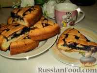 Фото к рецепту: Пирог с черничным джемом