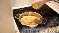 Фото приготовления рецепта: Спагетти с карамелизованными лимонами - шаг №12