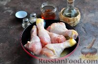 Фото приготовления рецепта: Курица с апельсином и луком - шаг №5