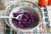 Фото приготовления рецепта: Цветные гнезда из спагетти (в духовке) - шаг №28