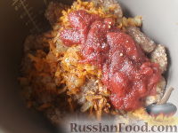 Фото приготовления рецепта: Тефтели в томатном соусе (в мультиварке) - шаг №13