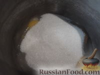 Фото приготовления рецепта: Кофейный манник со сметанным кремом (в мультиварке) - шаг №2