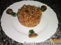 Фото к рецепту: Армянский плов с грибами