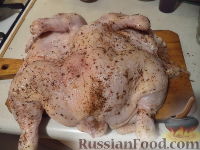 Фото приготовления рецепта: Пряная курица, запеченная с айвой - шаг №2