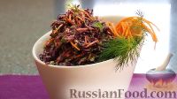 Фото приготовления рецепта: Салат из краснокочанной капусты - шаг №10