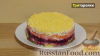 Фото приготовления рецепта: Слоеный салат "Овощной торт" - шаг №4