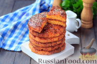 Фото к рецепту: Сырные булочки (лепешки) с морковью